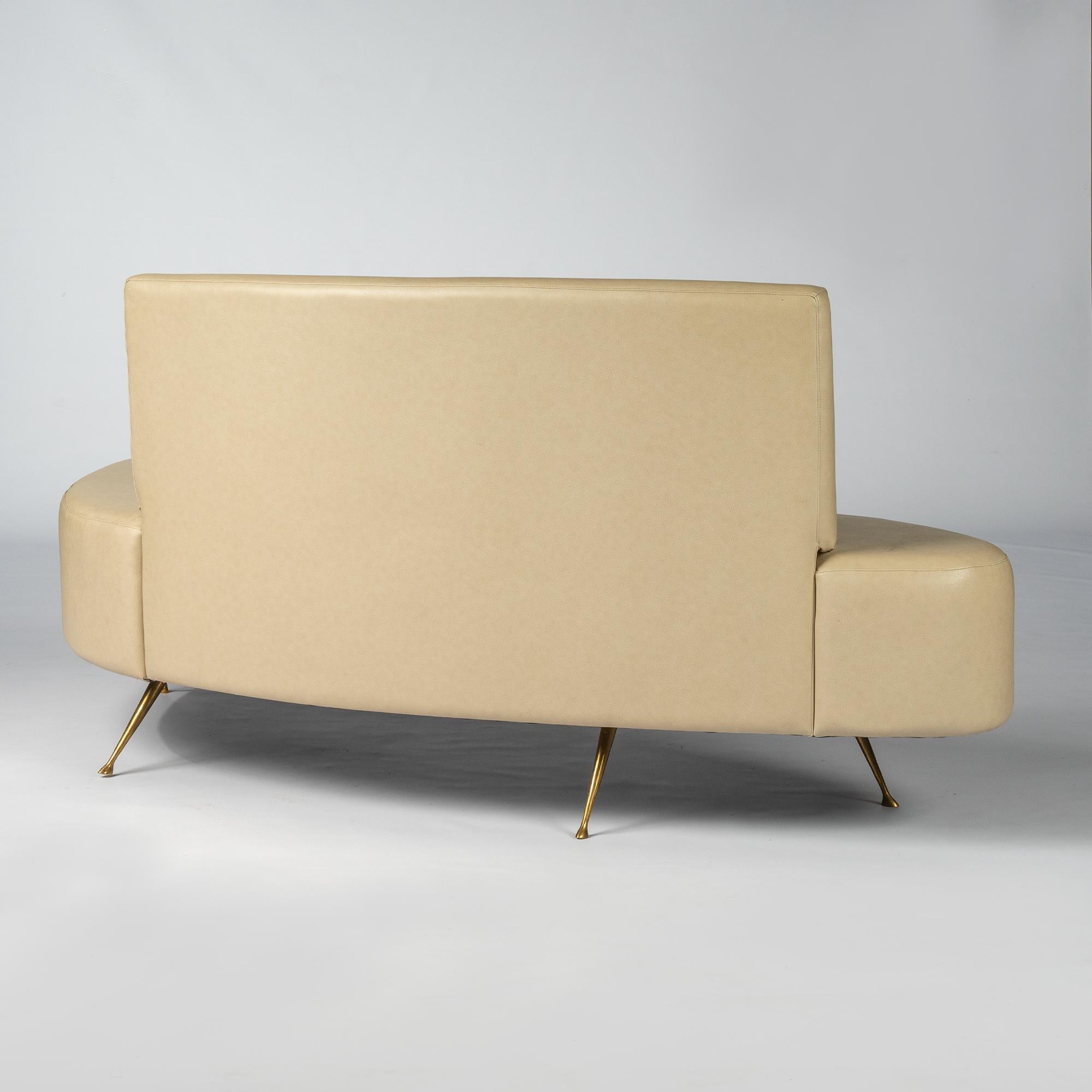 ITALIAN MANUFACTURER DIVANO CURVOSCHIENALE ALTO