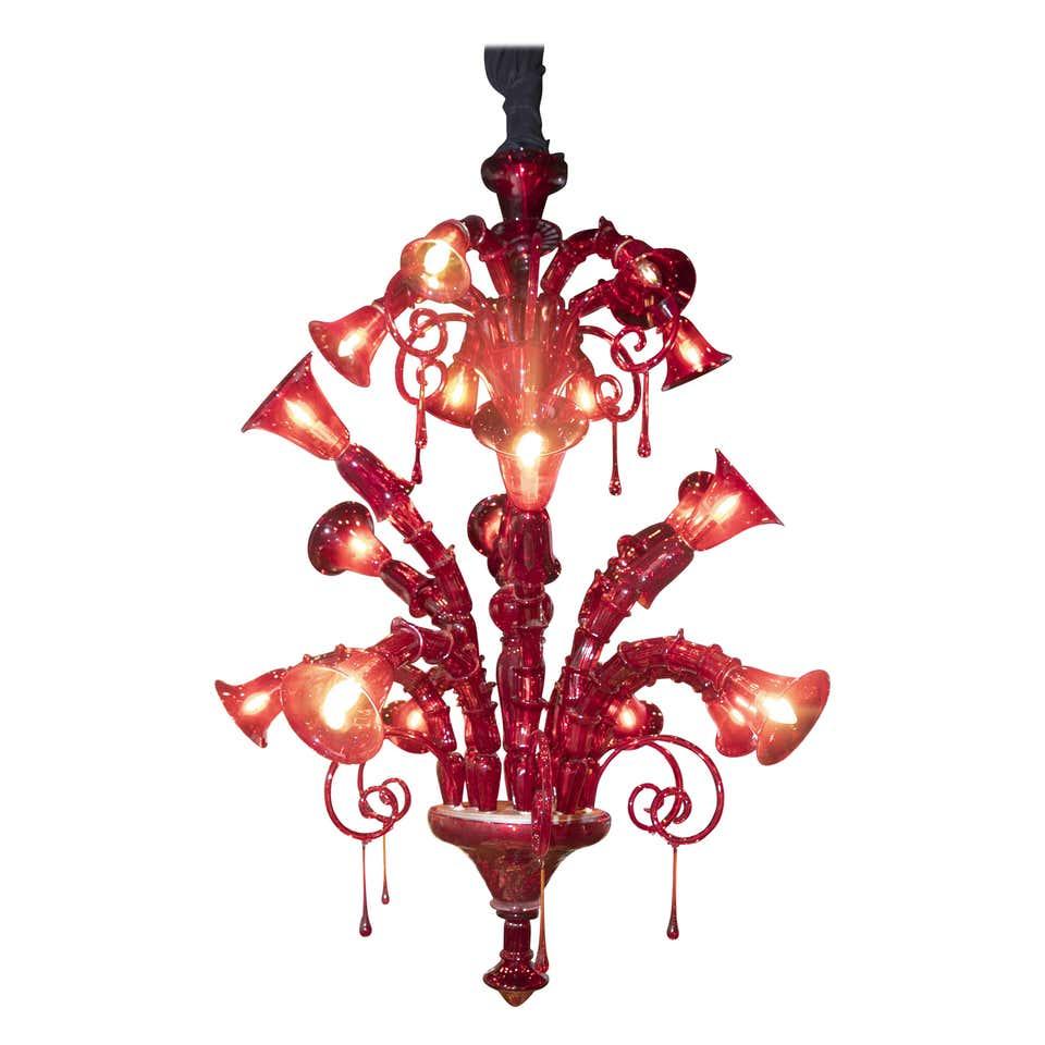Lampadario sospensone Venini LAMPADARIO VENINI MURANO SOSPESIONE Venini
