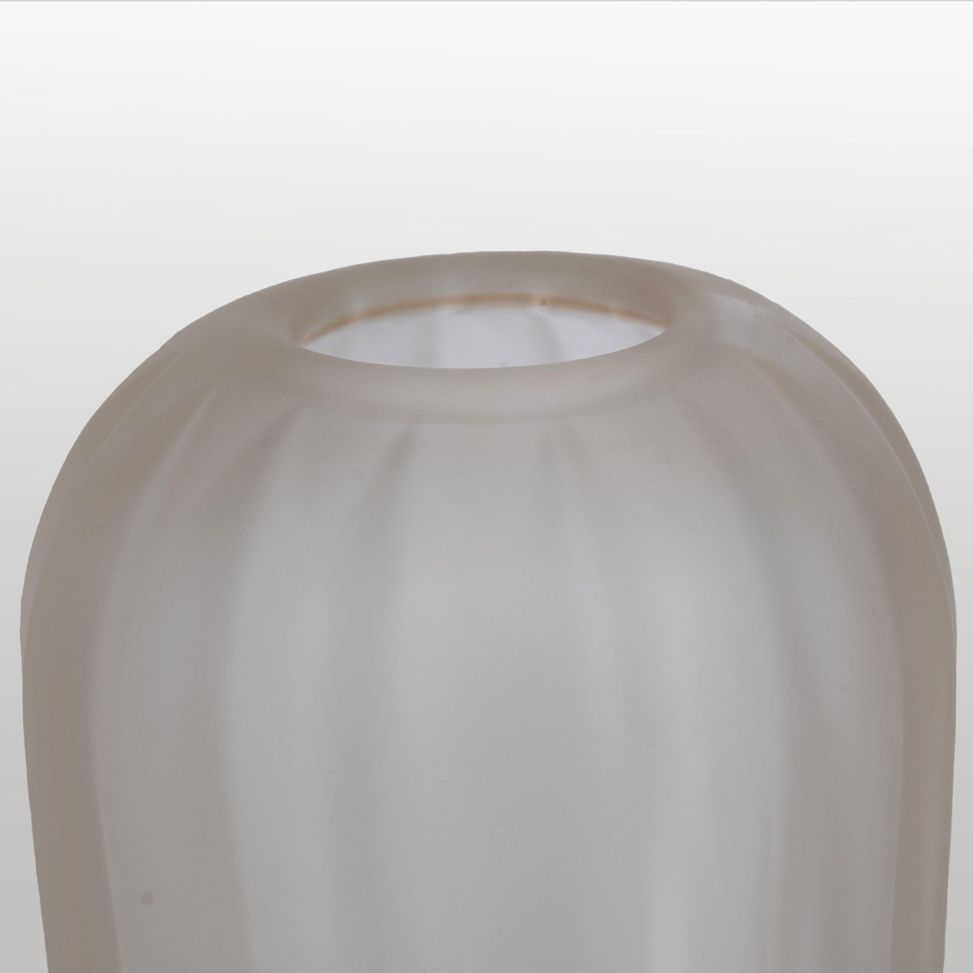 ITALIAN MANUFACTURER VASO ROSAVETRO DI MURANO