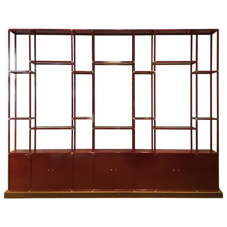 ITALIAN MANUFACTURER LIBRERIA BORDEAUXDA PARETE
