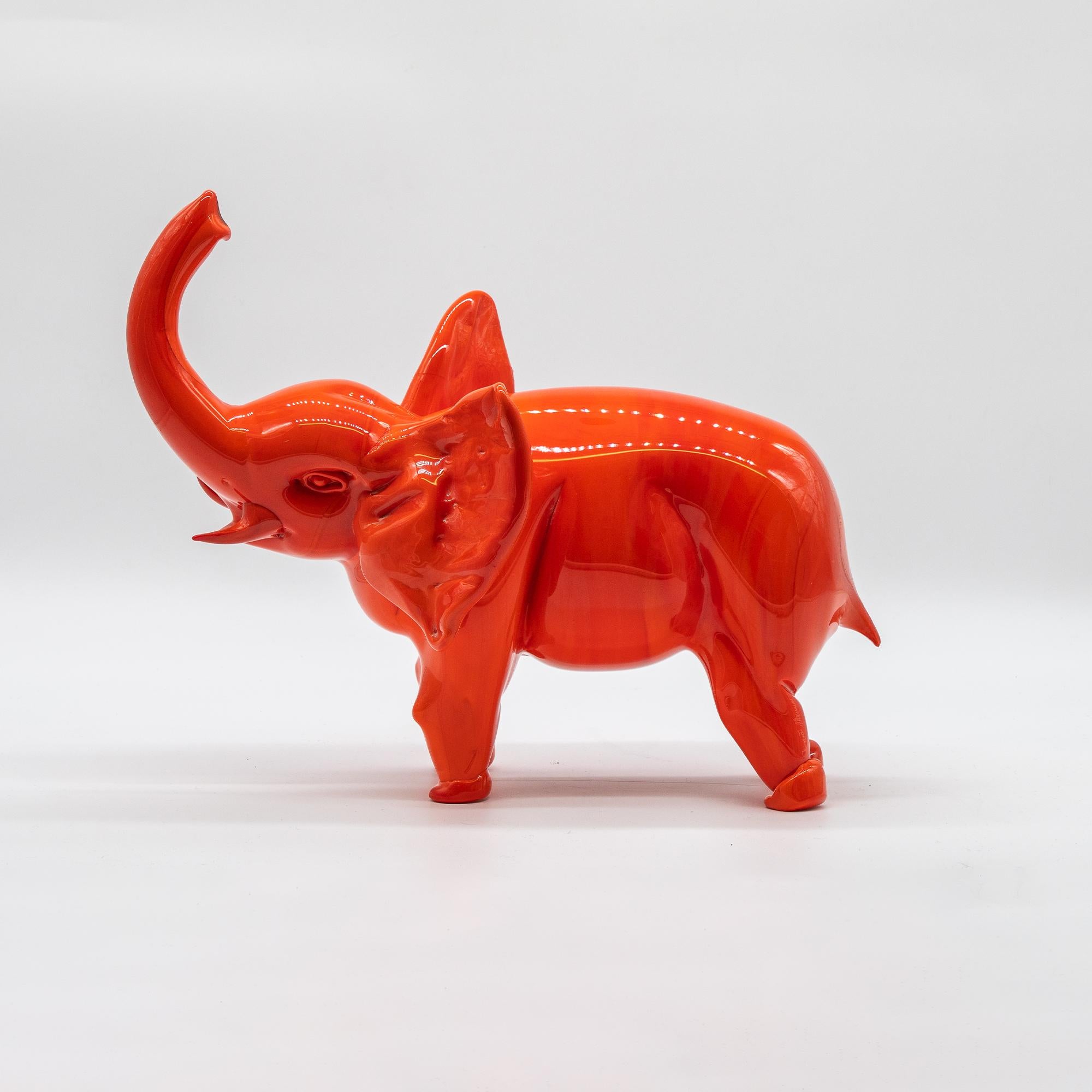 Elefante pasta di vetro Murano ELEFANTE PASTA DI VETRO MURANO ITALIAN MANUFACTURER