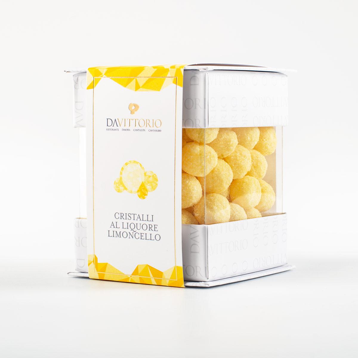 Cristalli di limoncello CRISTALLI LIMONCELLO 350GR DA VITTORIO