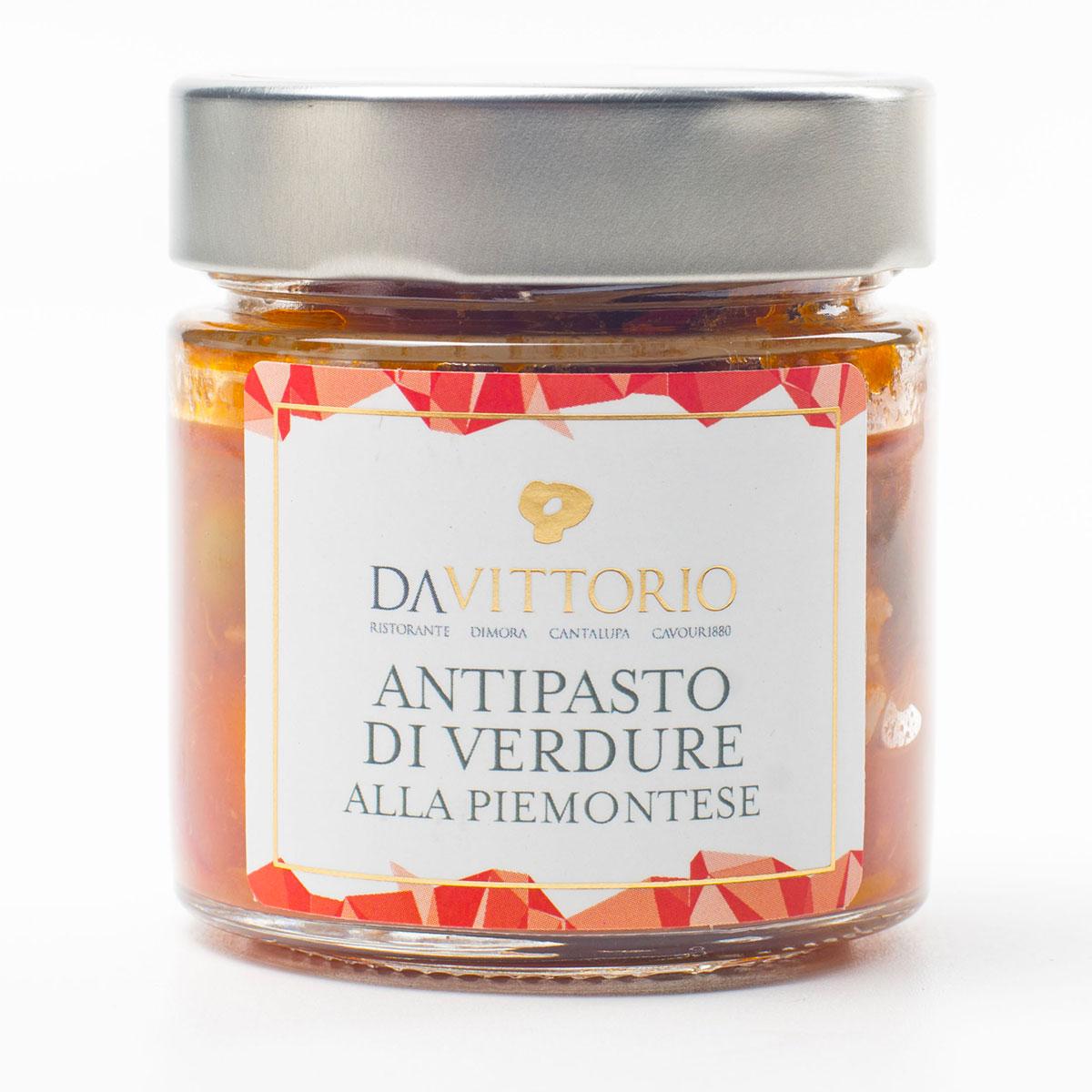 Antipasto di verdure alla piemontese ANTIPASTO PIEMONTESE 200GR DA VITTORIO
