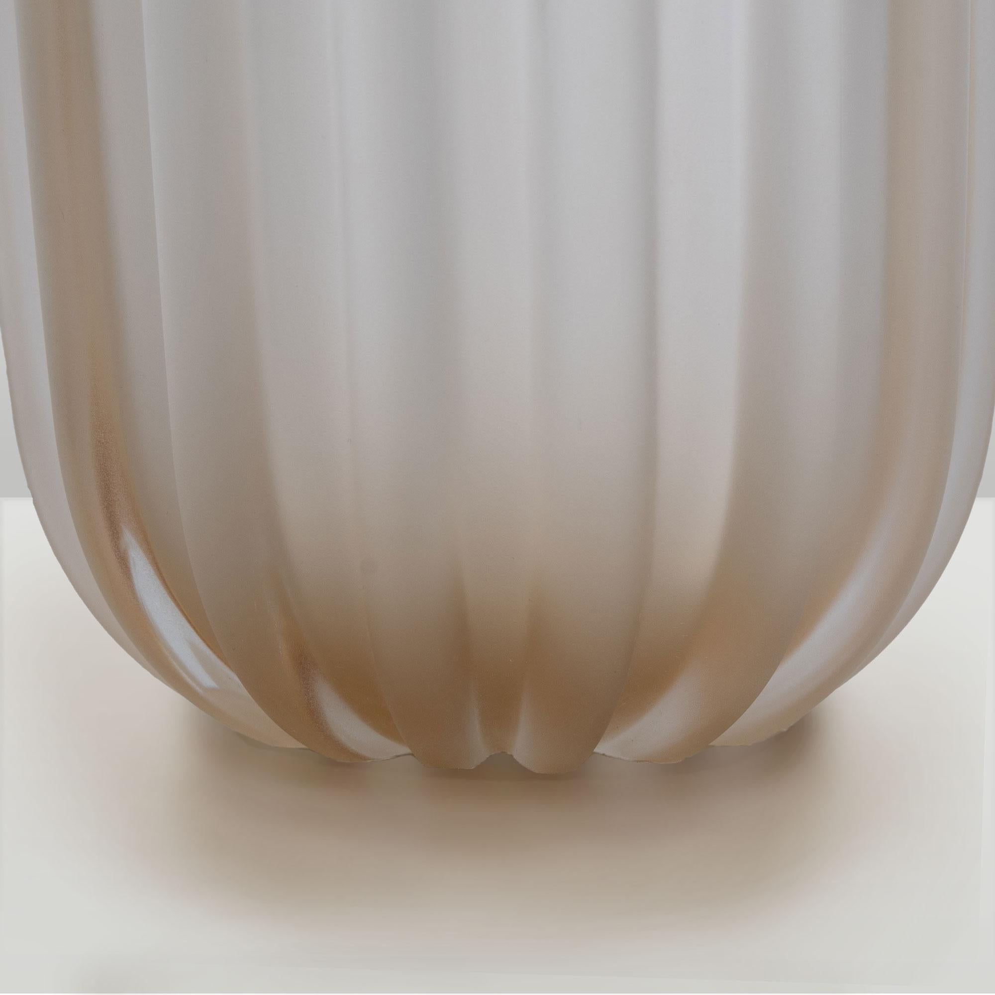ITALIAN MANUFACTURER VASO ROSAVETRO DI MURANO