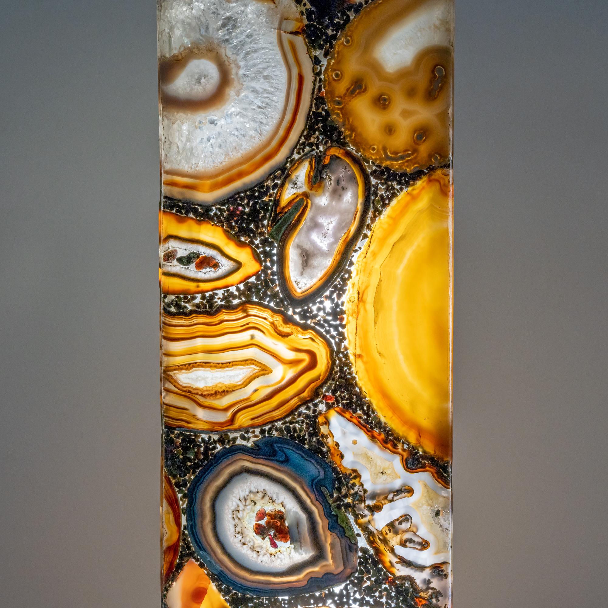 Lampada pietra dura LAMPADA PIETRA SINGOLA ITALIAN MANUFACTURER