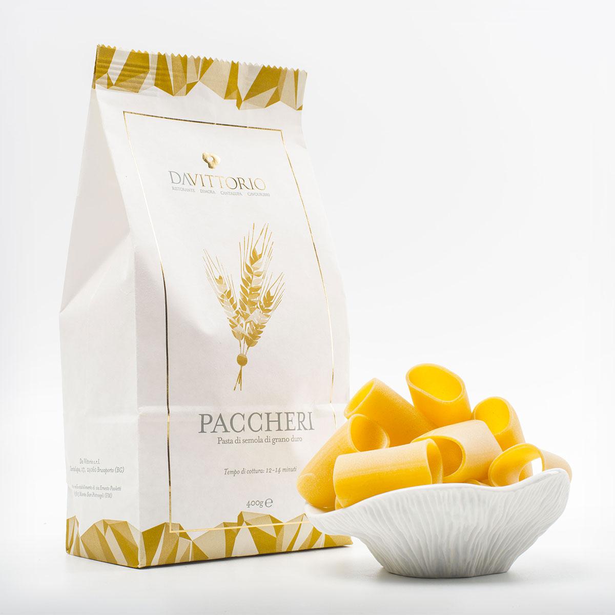 Paccheri Selezione Da Vittorio 400gr PACCHERI SELEZIONE 400GR DA VITTORIO