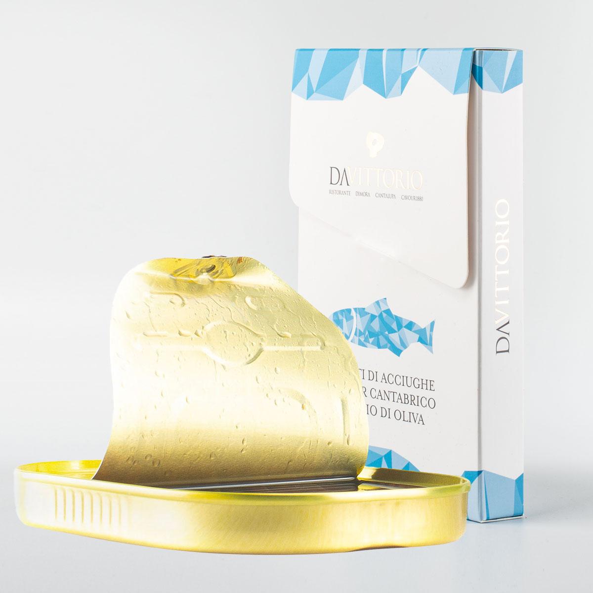 DA VITTORIO ACCIUGHE CANTABRICO120GR