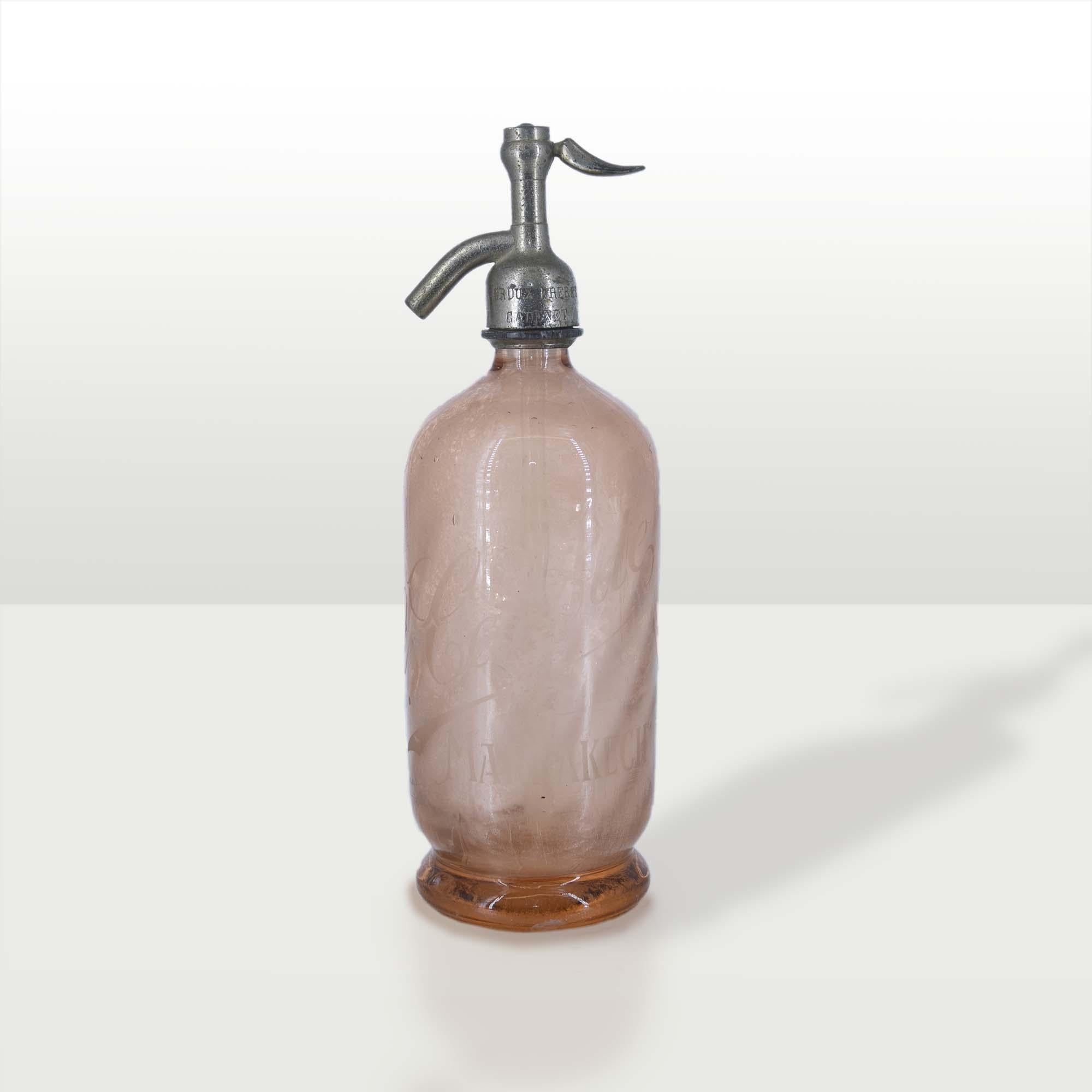 bottiglia seltz anni 50