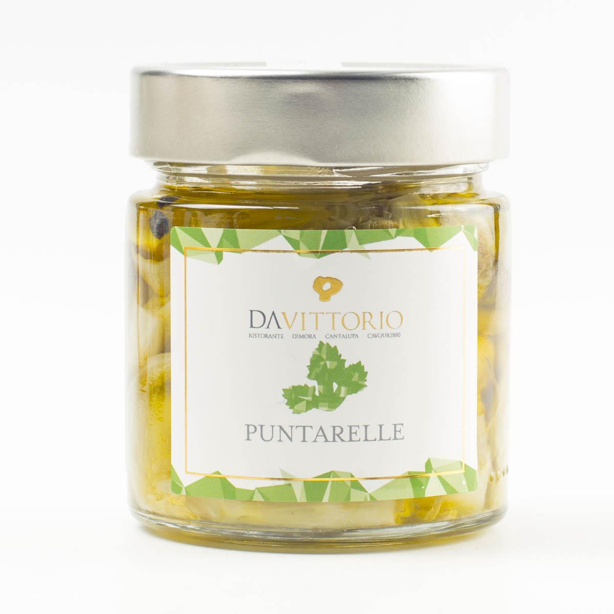 Puntarelle allolio extra vergine doliva PUNTARELLE 220GR DA VITTORIO 