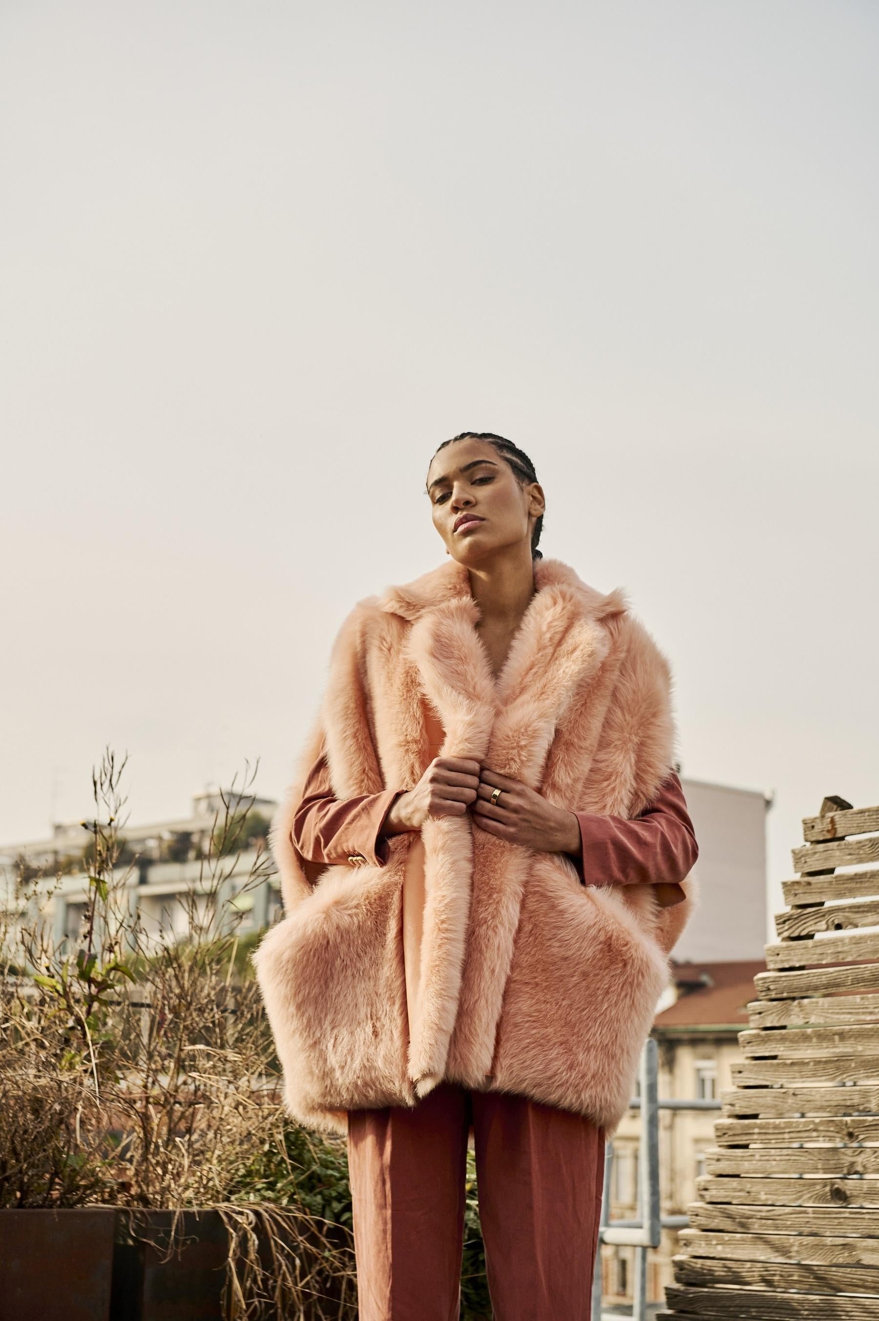 Gilet pelliccia