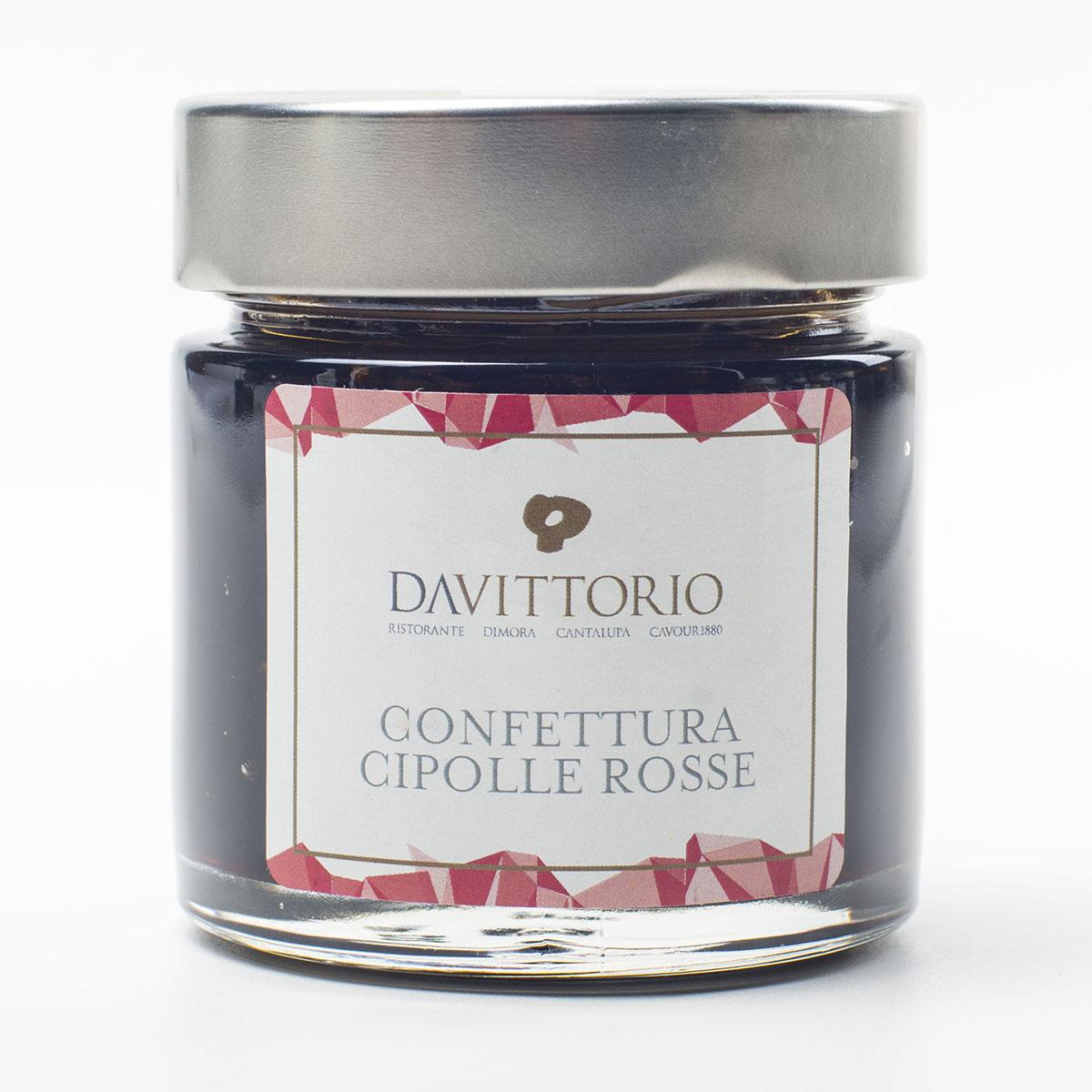 Confettura di cipolle rosse CONFETTURA CIPOLLE ROSSE 250GR DA VITTORIO 
