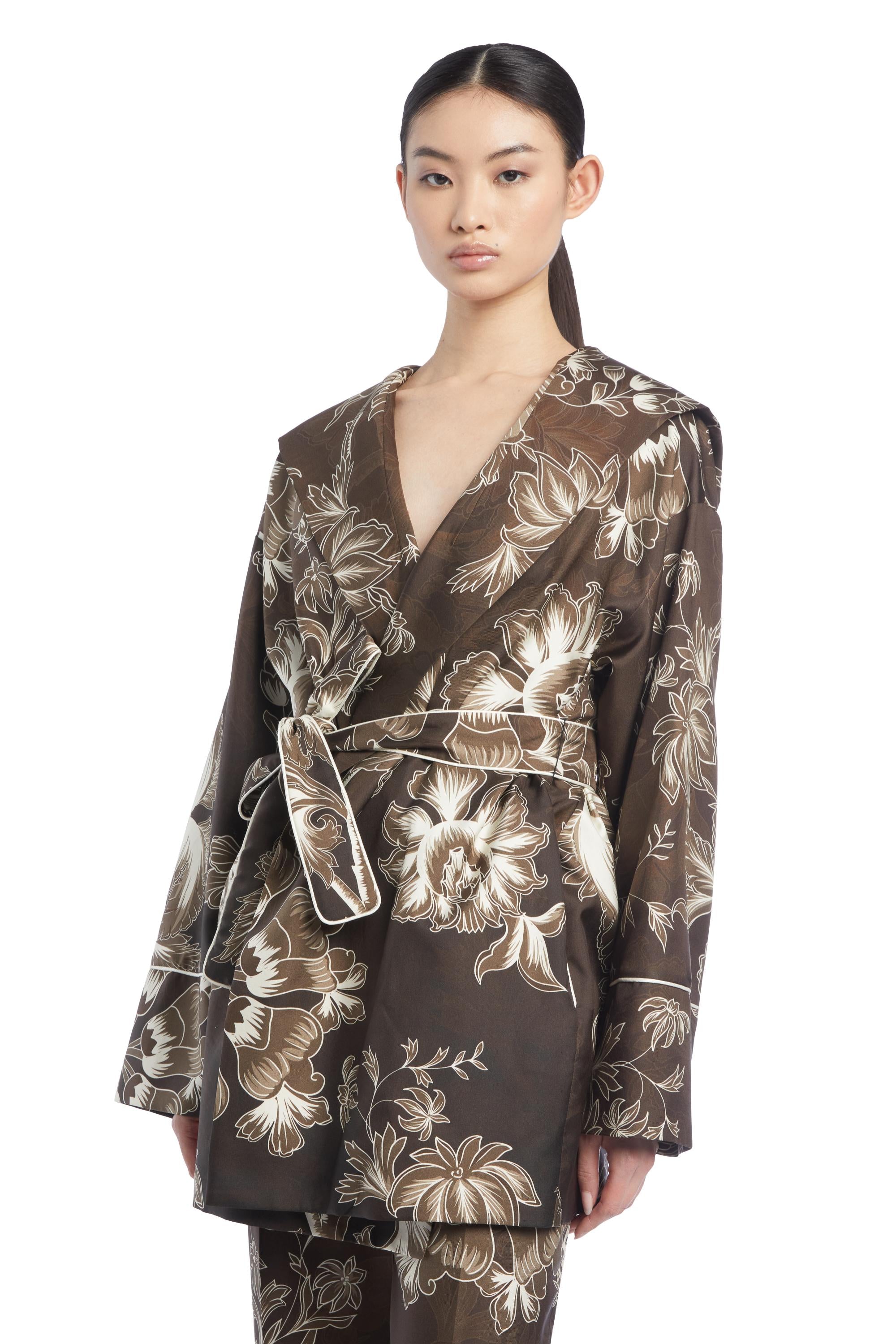 GIACCA GA000345 MARRONE F.R.S. 