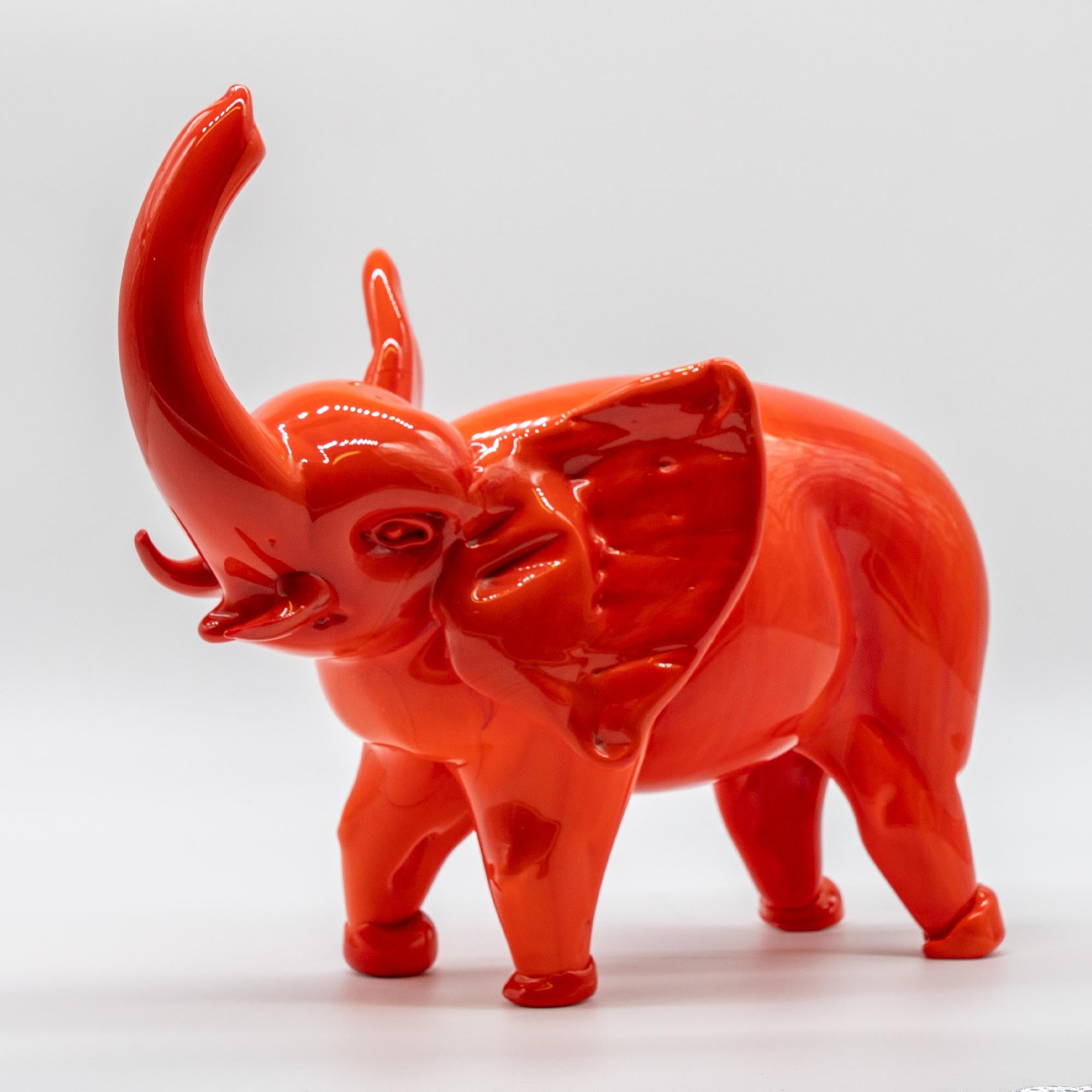 Elefante pasta di vetro Murano