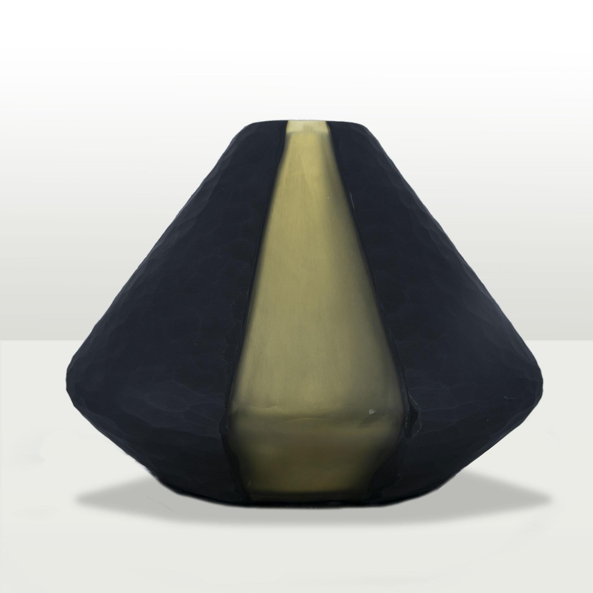 Vaso in vetro di Murano prodotto dalla fornace Formia. Made in Italy VASO FORNACE FORMIA VESUVIO BASSO FORMIA 