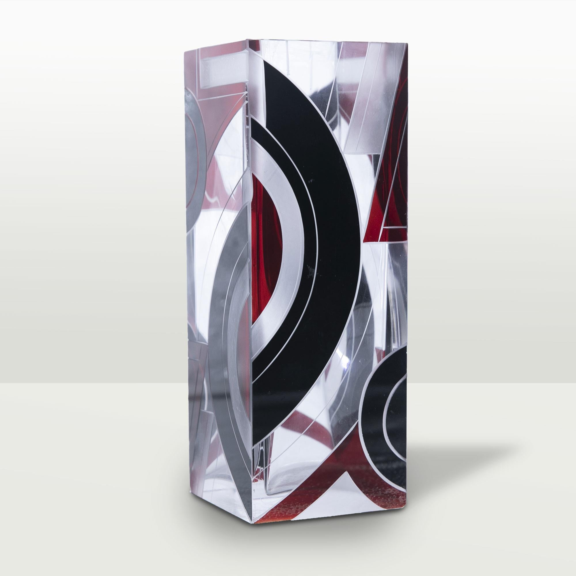 VASO CRISTALLOBORDEAUX karl palda