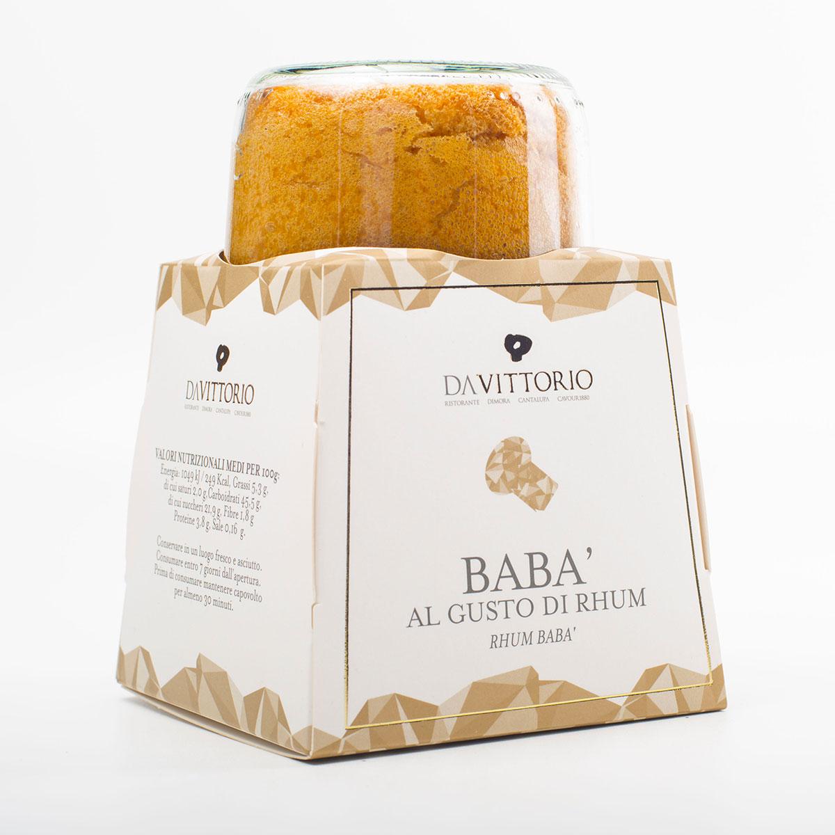 Babà al Rhum BABA RHUM 150GR DA VITTORIO 
