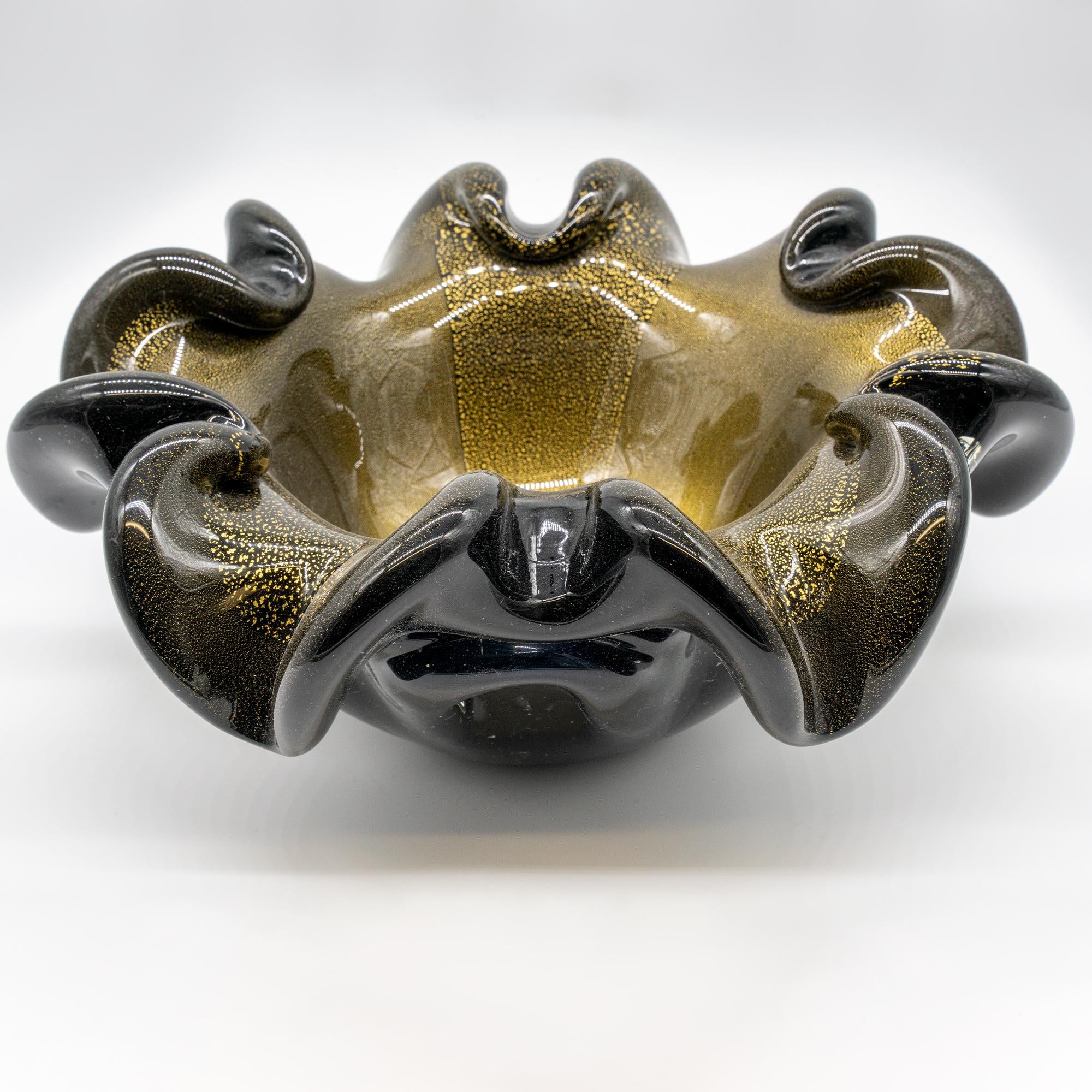 Ciotola vaso svasata Murano