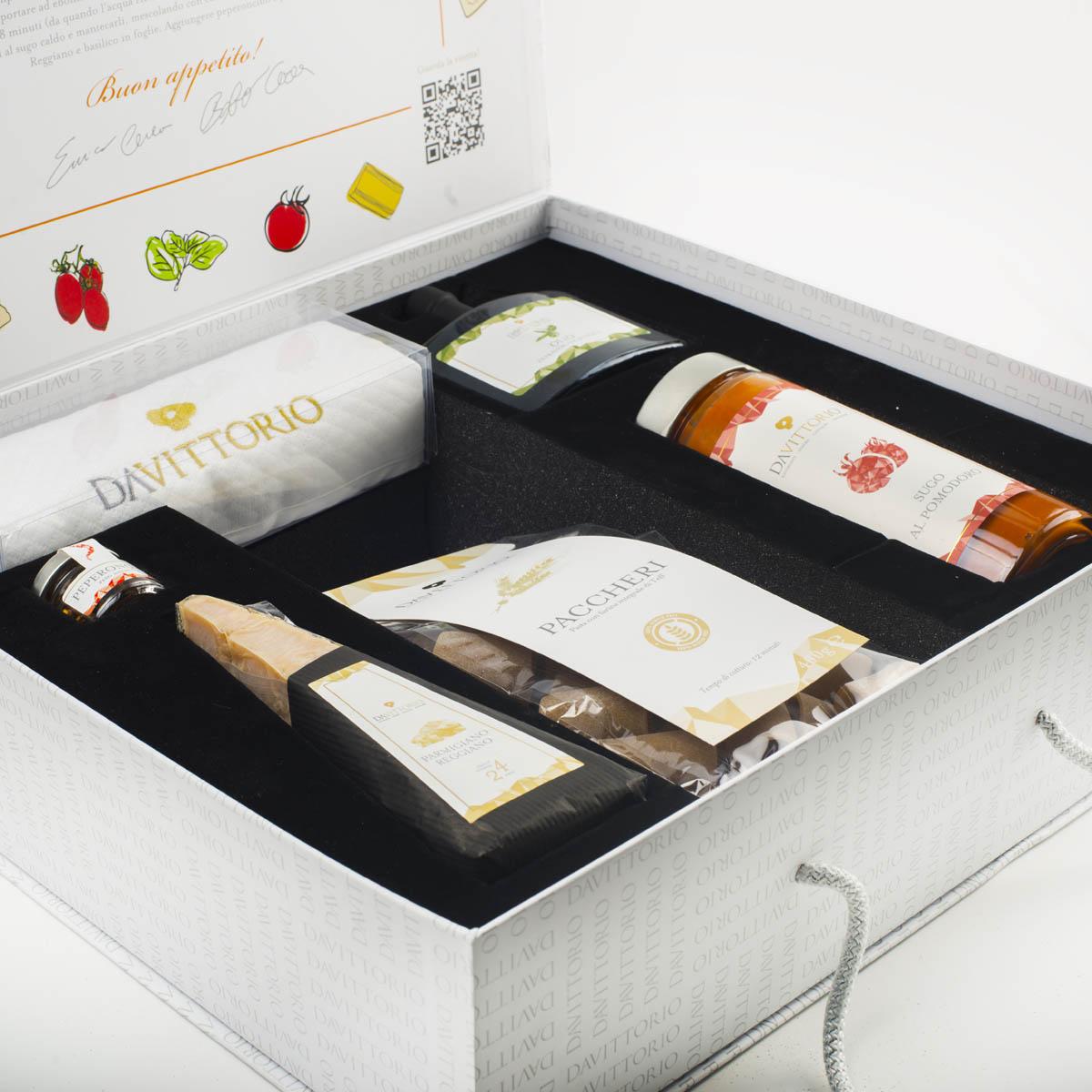 Confezione "Ricetta Paccheri alla Vittorio" (con paccheri gluten free)
