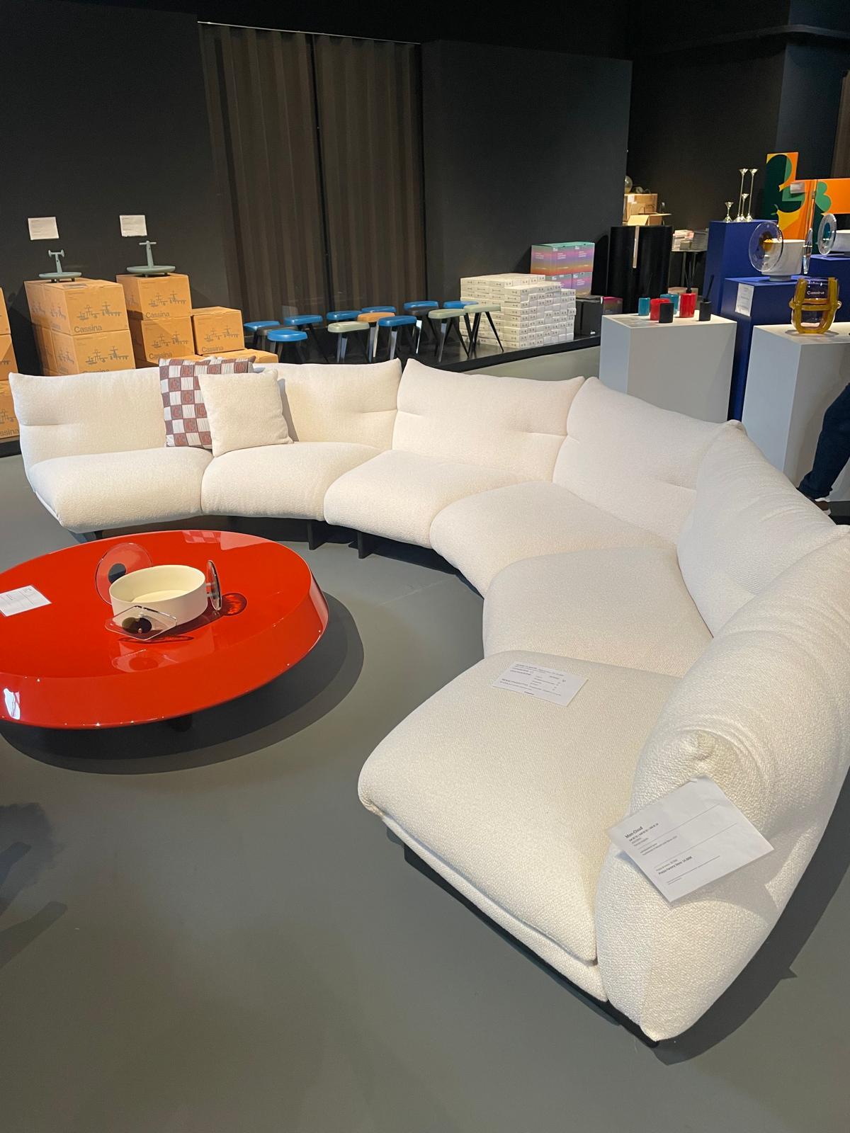 divano mon-cloud mod. 568 elemento terminale curvo DIVANO MON-CLOUD MOD 568 CASSINA 